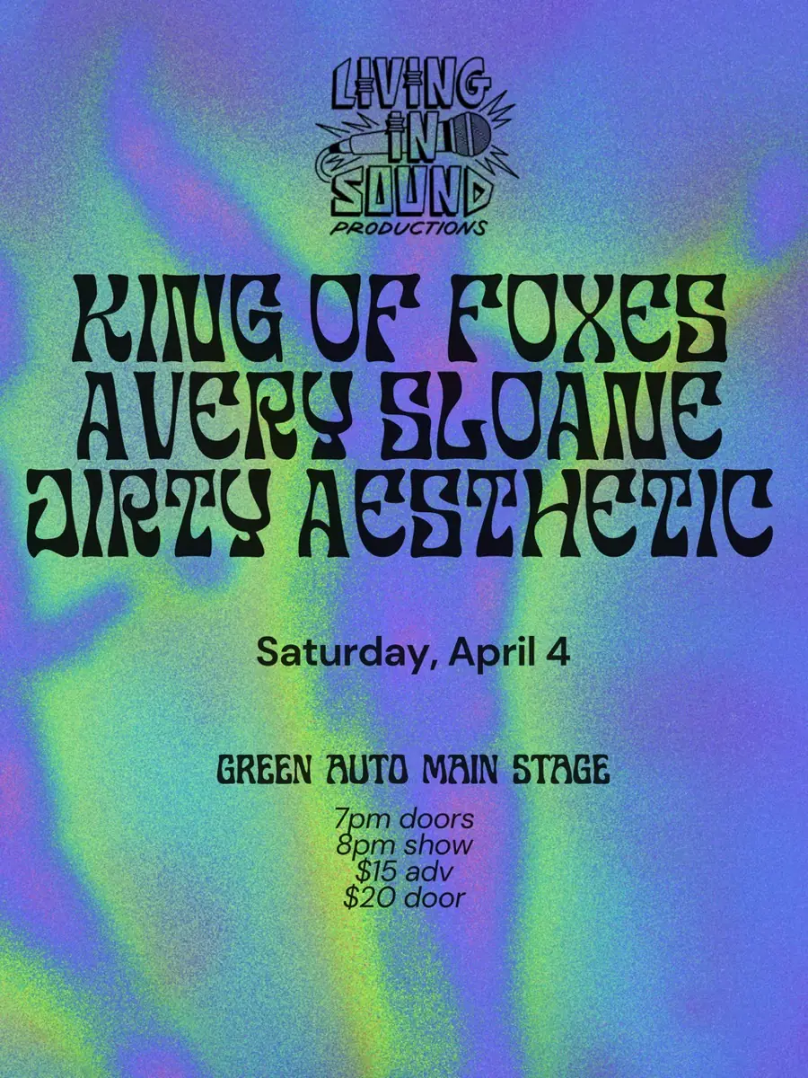Green Auto show poster, Apr 4, 2026