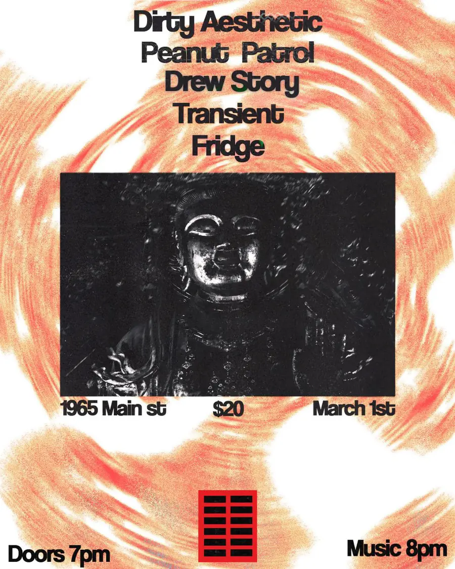 Red Gate show poster, Mar 1, 2026